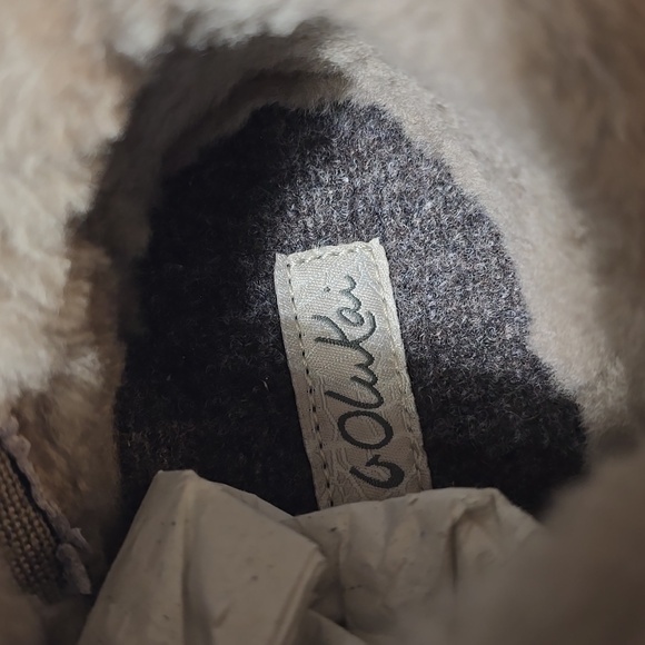 Olukai Women's Leather Malua Hulu Winter Boots - Picture 8 of 14